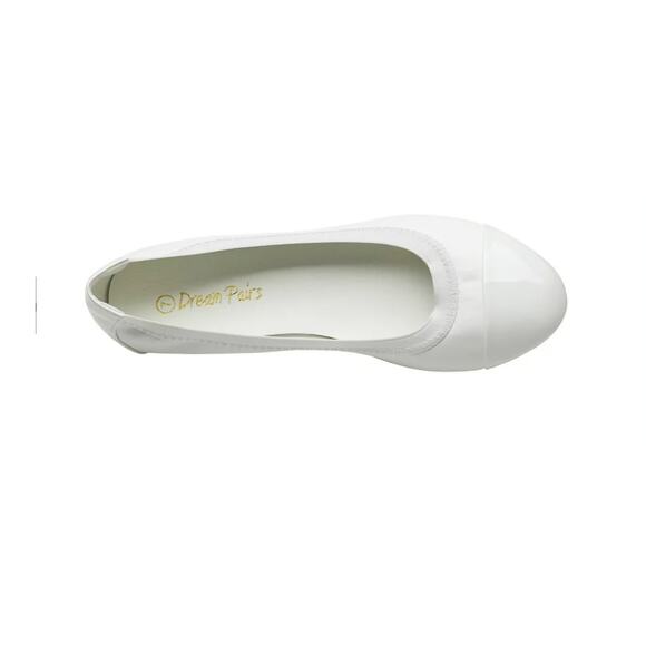 "Dream Pairs Sole-Flex Women's Ballerina Ballet Flats, Size 8.5, White" - Picture 7 of 8